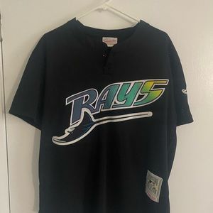 Tampa Bay Devil Rays Wade Boggs jersey mens size large